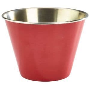 GenWare Red Stainless Steel Ramekin 34cl/ 12oz Box Of 24