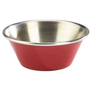 GenWare Red Stainless Steel Ramekin 43ml/ 1.5oz Box Of 24