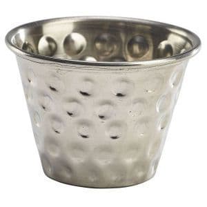 GenWare Stainless Steel Hammered Ramekin 71ml/ 2.5oz Box Of 24