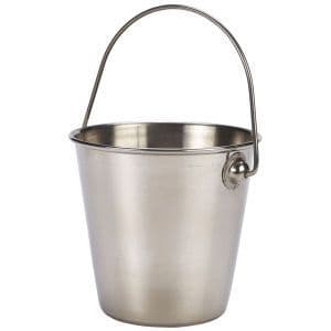 GenWare Stainless Steel Premium Serving Bucket 9cm Box Of 12