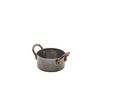 GenWare Vintage Steel Mini Casserole Dish 7 x 3.75cm Box Of 6