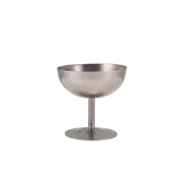 GenWare Vintage Steel Stemmed Sundae Cup 10cm Box Of 12