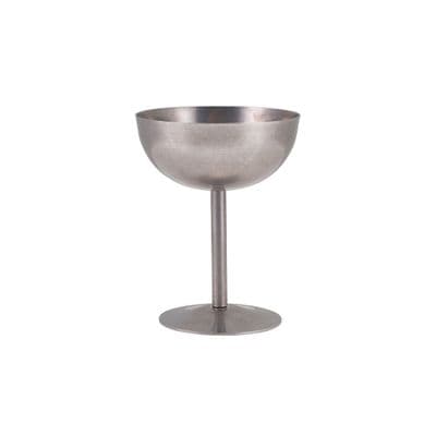 GenWare Vintage Steel Stemmed Sundae Cup 13cm Box Of 12