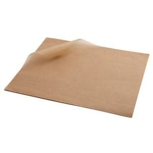 Greaseproof Paper Brown 25 x 35cm (1000)