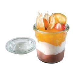 Lidded Glass Display Jar (12 sets) 140ml/5oz