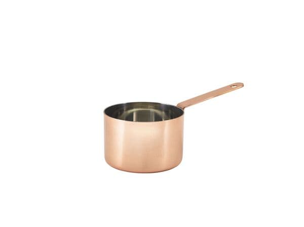Mini Copper Saucepan 9 x 6.3cm Box Of 6