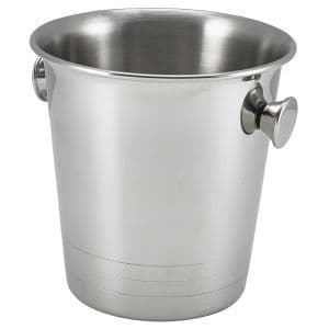 Mini Stainless Steel Ice Bucket 37oz 13 x 14cm