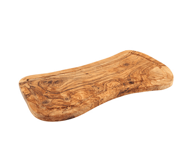 Olive Wood Serving Board W/ Groove 40 x 21cm+/-
