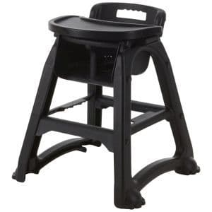 PP Stackable High Chair Black