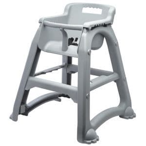 PP Stackable High Chair Grey