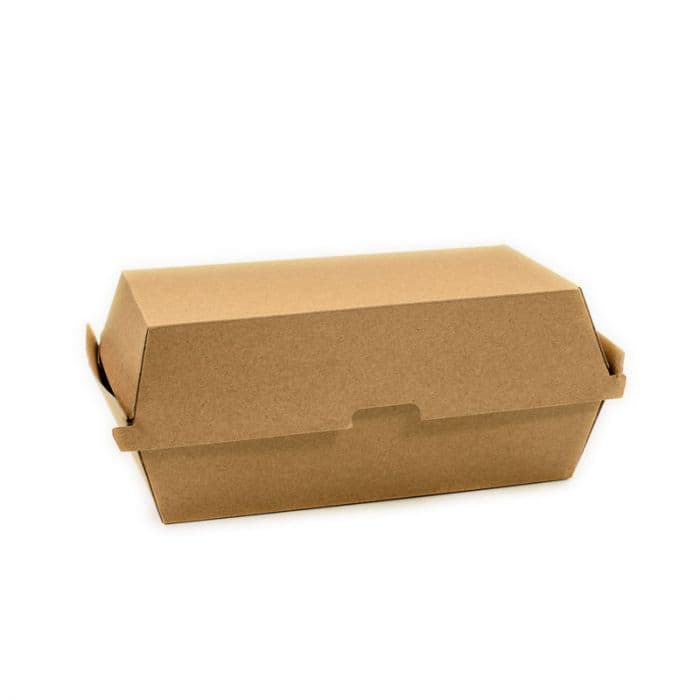 Regular Kraft Takeaway Snack Box 200