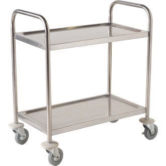 S/S 2Tier Trolley 82x50x94cm