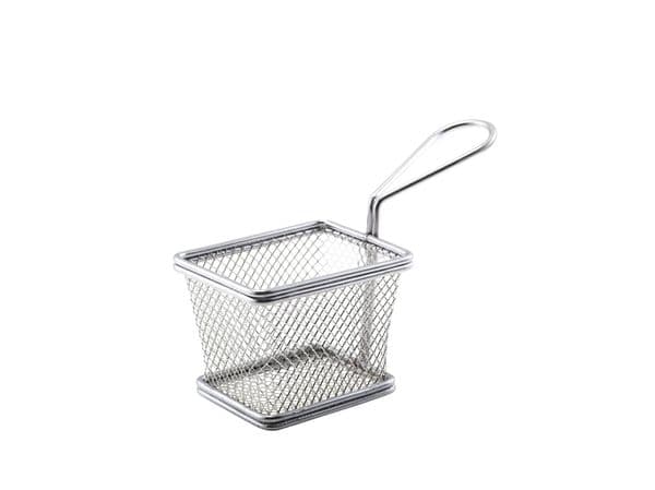 Serving Fry Basket Rectangular 10 X 8 X 7.5cm Box Of 6