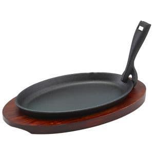 Sizzler Platter & Trivet Sizzler 9.75