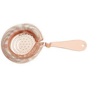 Sprung Julep Strainer Copper