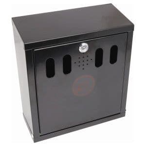 Wall -Mounted Ashtray Black