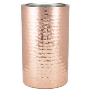 Wine Cooler Hammered Copper Plate