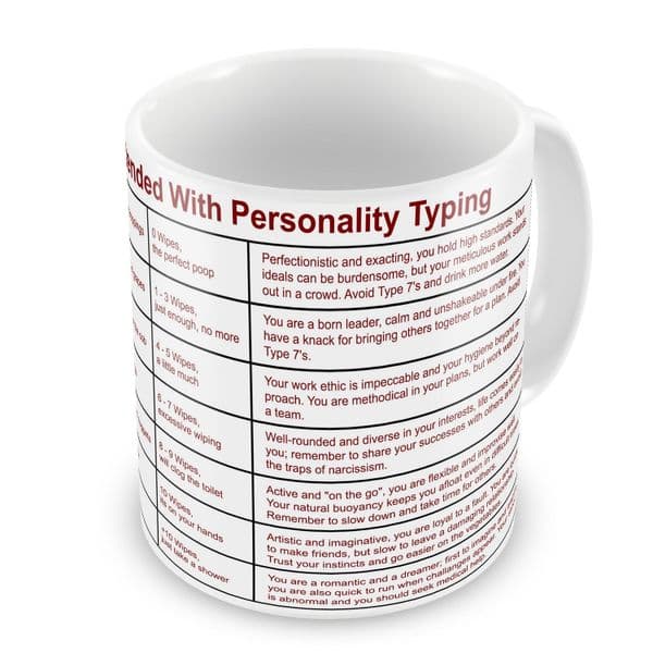 Bristol Stool Chart Extended Novelty Gift Mug