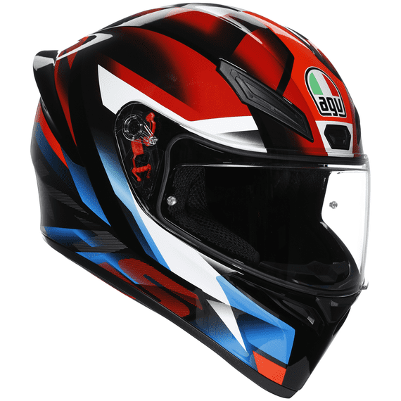 AGV K1-S  Fastlap Black Red Blue