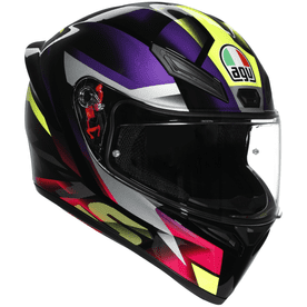 AGV K1-S  Fastlap Purple-Yellow
