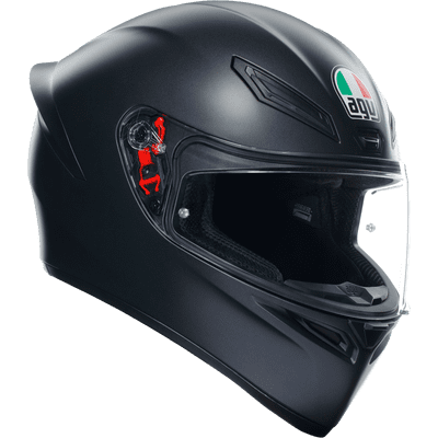AGV K1-S  Plain Matt Black Helmet