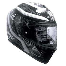 AGV K5-S Fireace Black Silver  SIZES XS