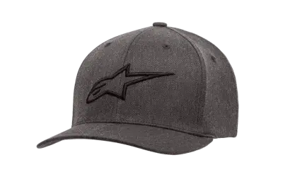 Alpinestars Ageless curve Charcoal Heather Blk Logo Baseball Hat