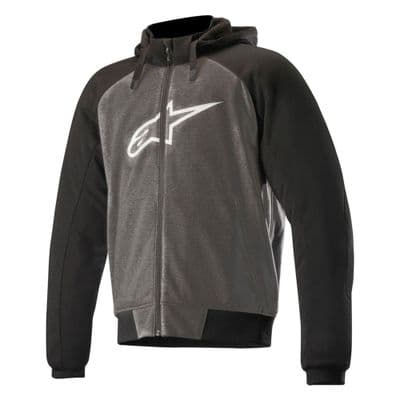Alpinestars Chrome Armoured Hoodie Black Anth