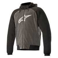 Alpinestars Chrome Armoured Hoodie Black Anth