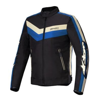 Alpinestars T-Dyno Water R esistant Jacket Black Blue  ecru