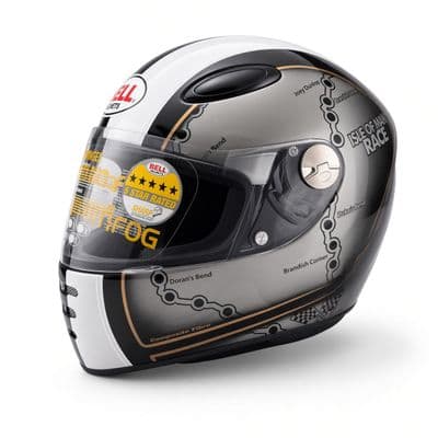 Bell M1 Isle of Man Helmet Black