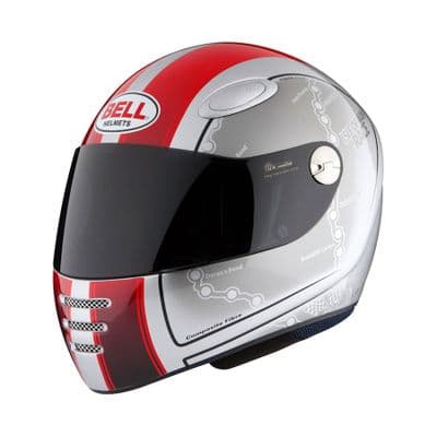 Bell M1 Isle of Man Helmet Red
