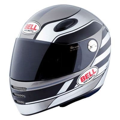 Bell M1 Street Silver Black STS
