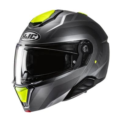 HJC Arven I91 Flip Front Anthracite Yellow