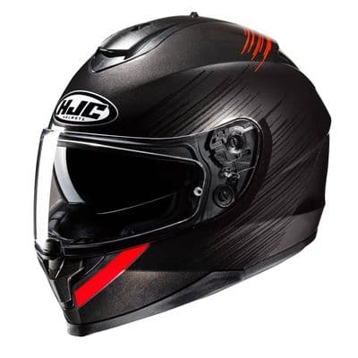 HJC C70N Sway Black Red