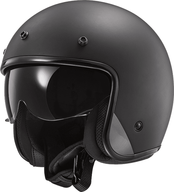 LS2 Bob 0F601 Matt Black