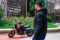 LS2 BOLTON MENS JACKET BLACK.  WP