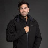 LS2 BOLTON MENS JACKET BLACK.  WP