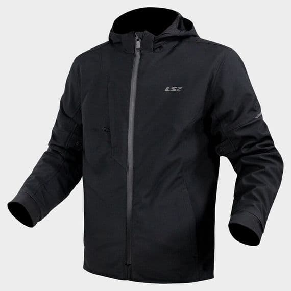 LS2 BOLTON MENS JACKET BLACK.  WP