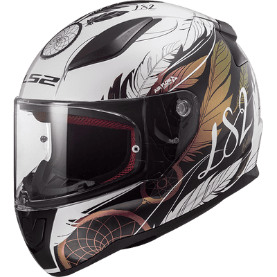 LS2 FF353 Boho White Black Pink