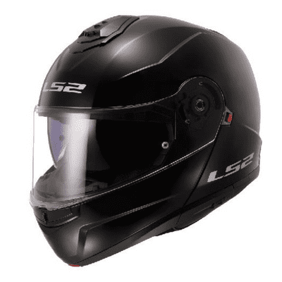 LS2 FF908 Strobe 2 Flip Front Gloss Black