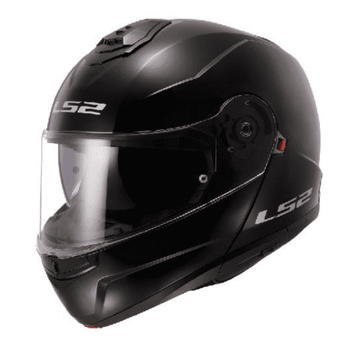 LS2 FF908 Strobe 2 Flip Front Gloss Black
