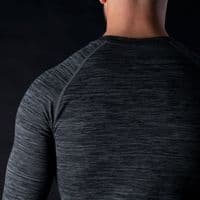 Oxford Advanced Base Layer Tops Charcoal