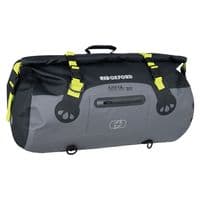 Oxford Aqua T-30 Roll bag - Black/Grey/Fluo