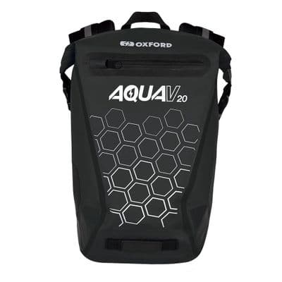 Oxford Aqua V 20 Backpack Rucksack Black
