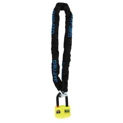 Oxford Boss Alarm 12mm Chainlock 1.5mtrs