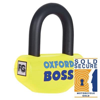 Oxford Boss Disc Lock Yellow OF 39