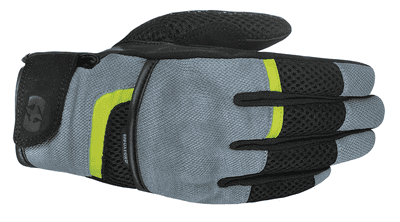 Oxford Brisbane Air Gloves Grey Black Fluo