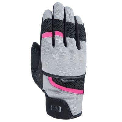 Oxford Brisbane Ladies Gloves Stealth Grey Pink Black