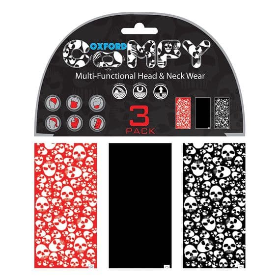 Oxford Neck Tube Fleece - Black neck warmer